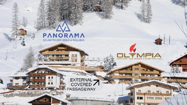 Dolomites Base Camp Hotel Olympia Arabba Bagian luar foto